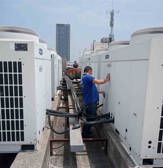 揭阳中央空调制热和不制冷系统维修方法